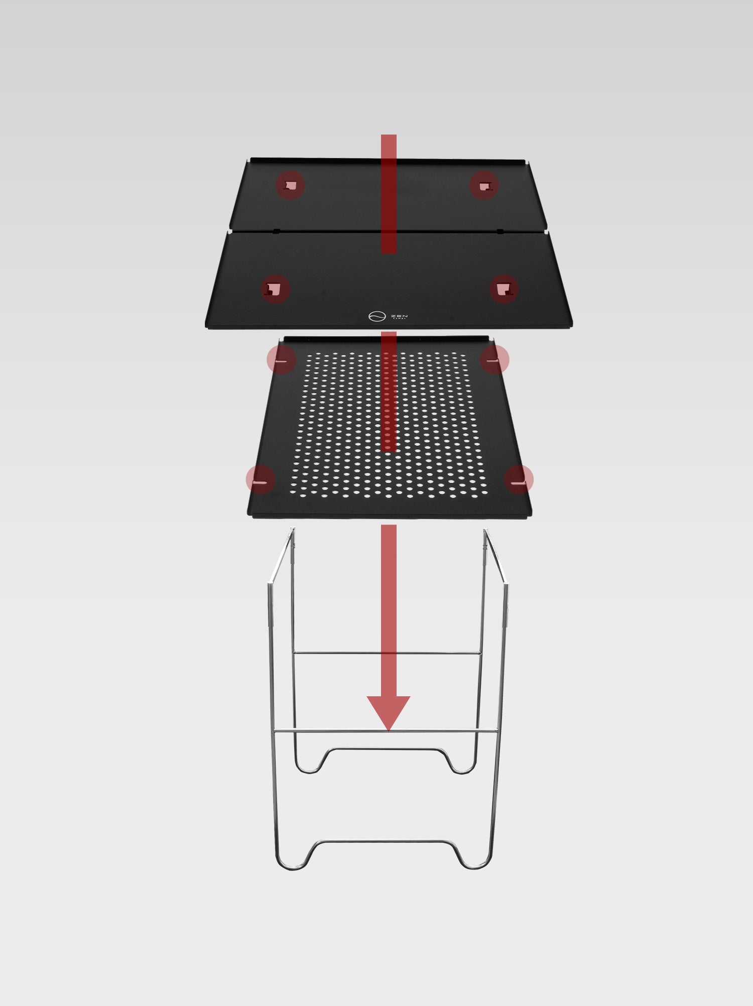 ZEN Camps Air-2 Table 追加板付き Air-2 Table – ZEN Camps