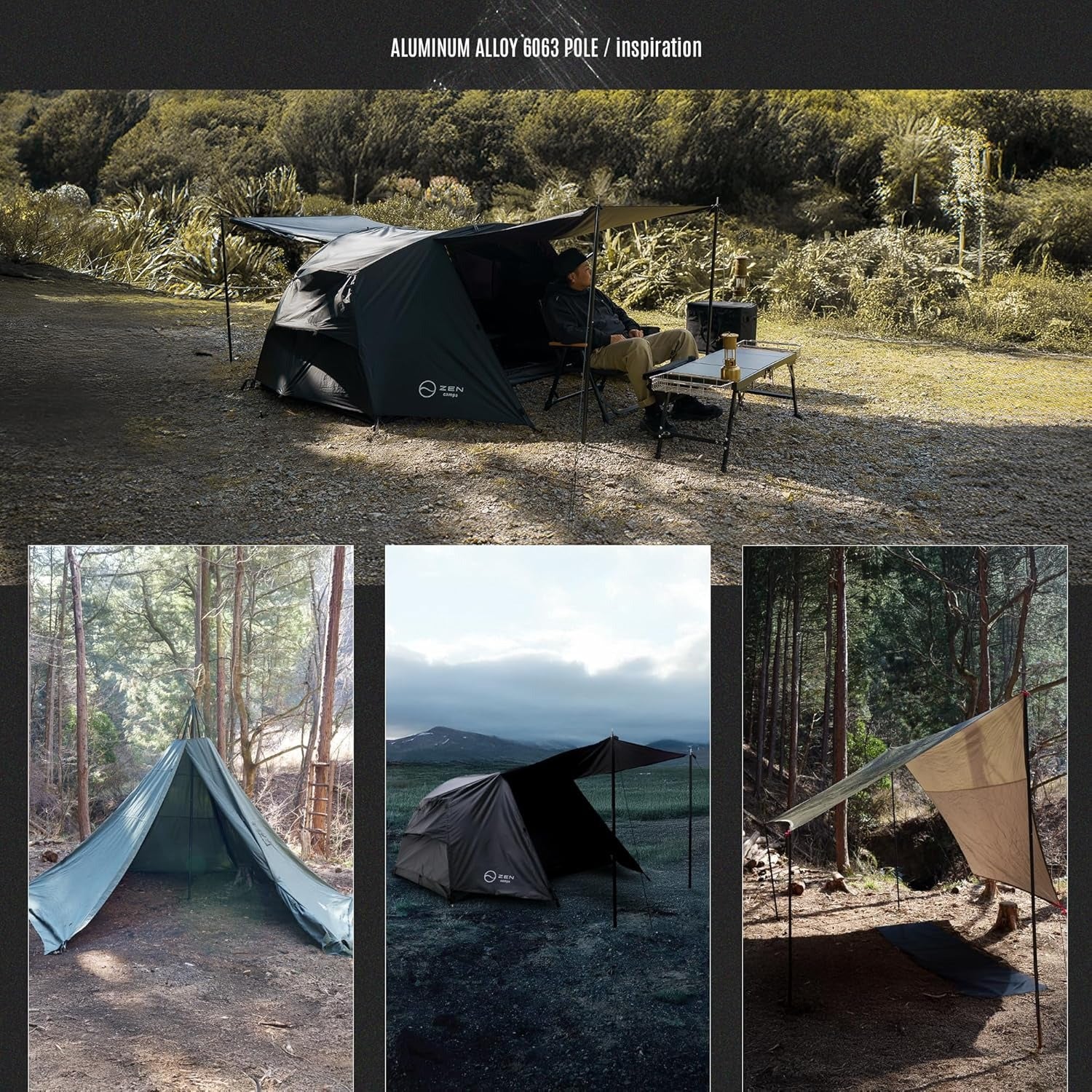 テントポール – ZEN Camps