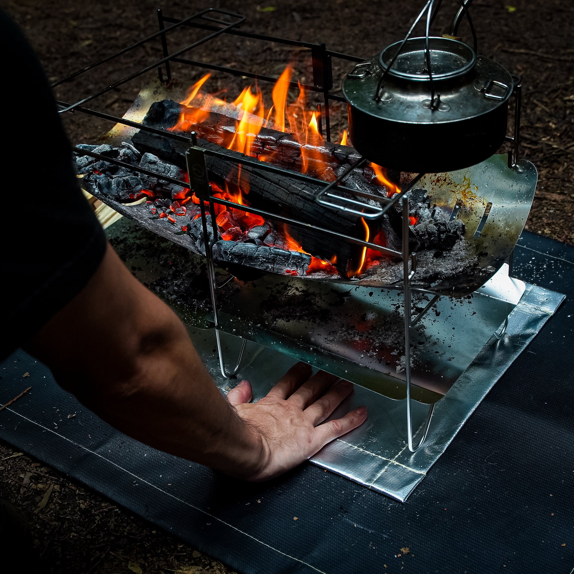 ZEN CAMPS 焚き火台 セット ZEN Camps 焚き火台 NT Fire Stand