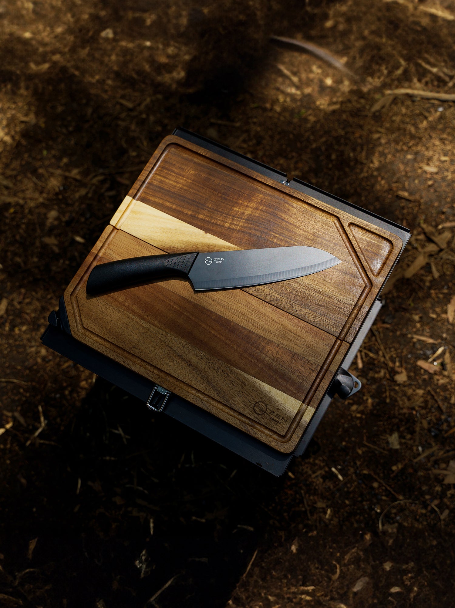 新品未開封 ZEN Camps ゼンキャンプ 包丁付まな板 包丁付きまな板 – ZEN Camps