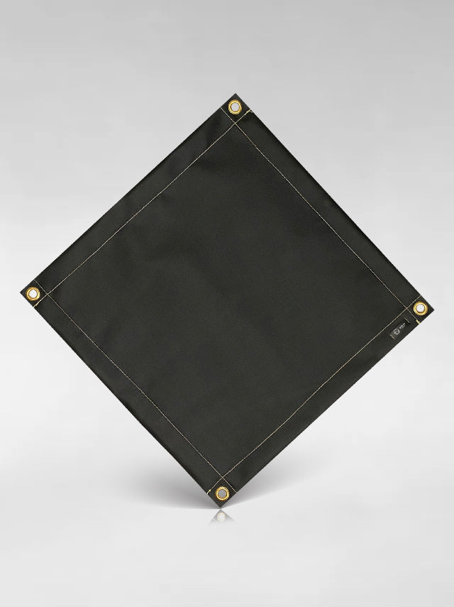 焚き火専用シート（ブラック シリコン加工モデル） – ZEN Camps