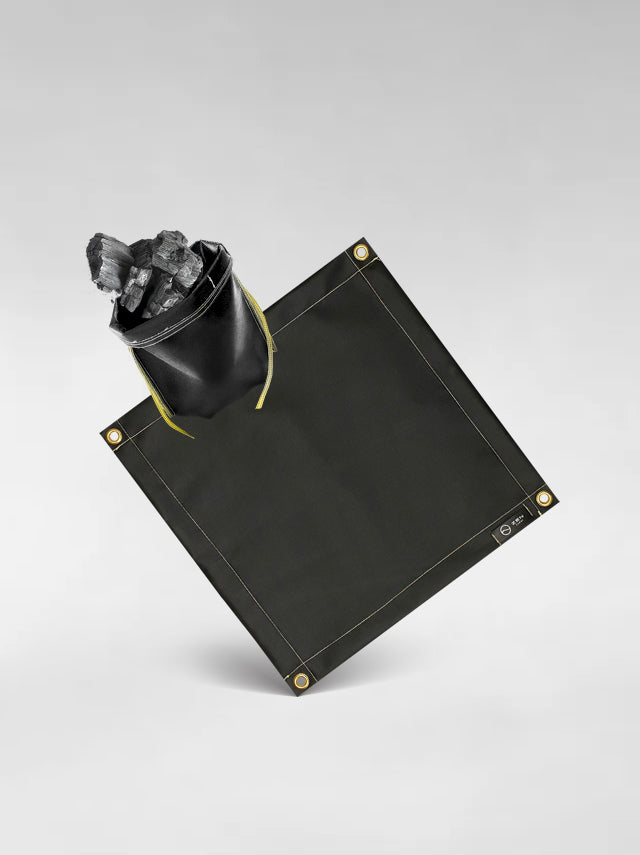 セット商品】ブラック焚き火シート& アッシュキャリー – ZEN Camps