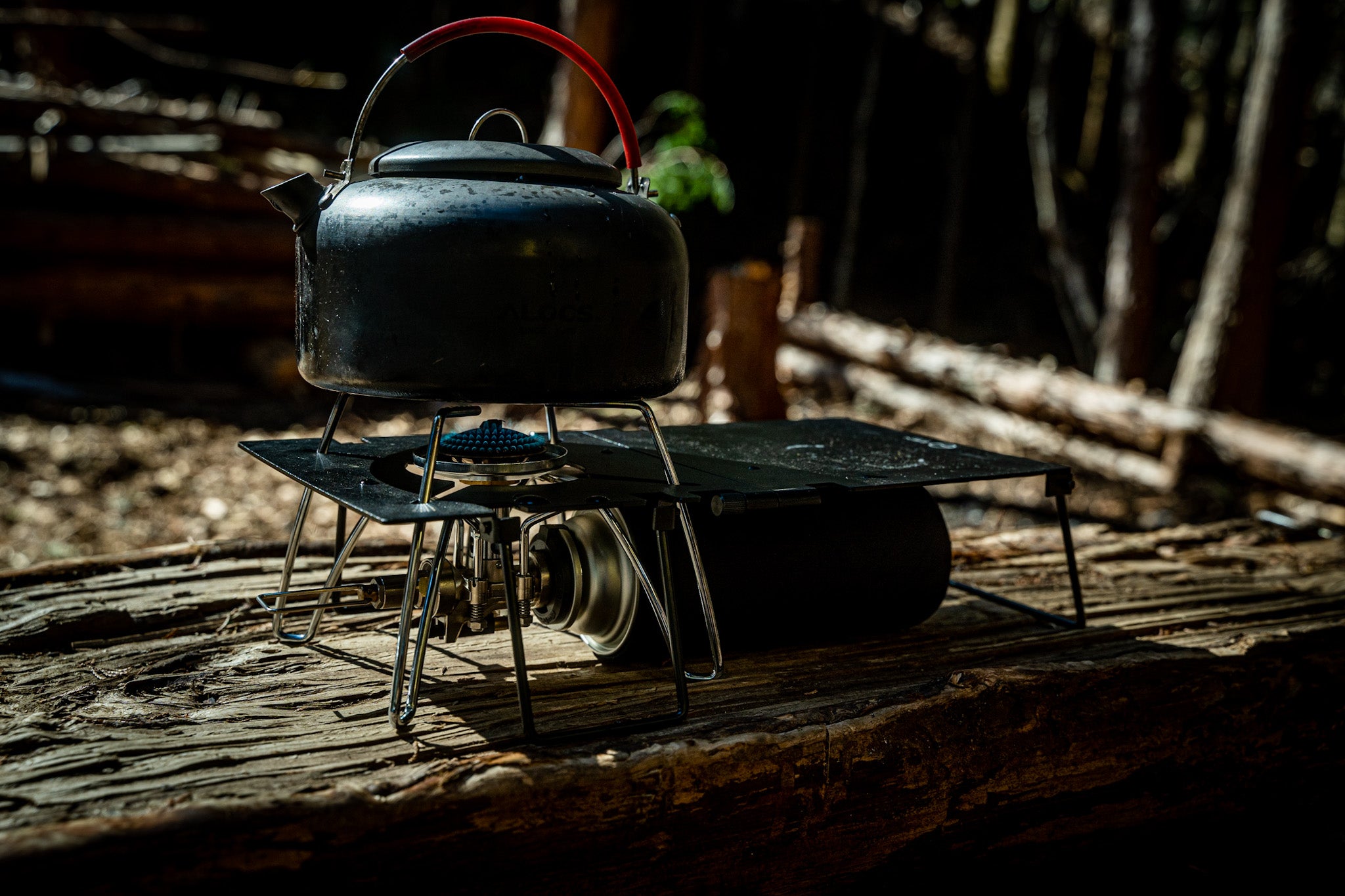 オルテガ柄レギュラーストーブテーブル　NO.6 & 専用ケース オルテガ柄レギュラーストーブテーブル NO.6 & 専用ケース